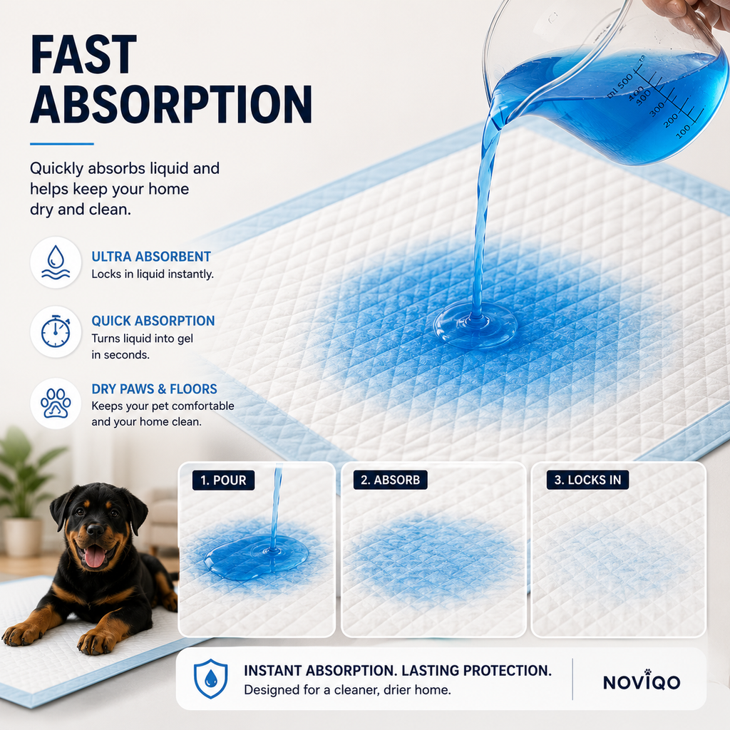 Ultra Absorbent 6-Layer Dog training Pads |